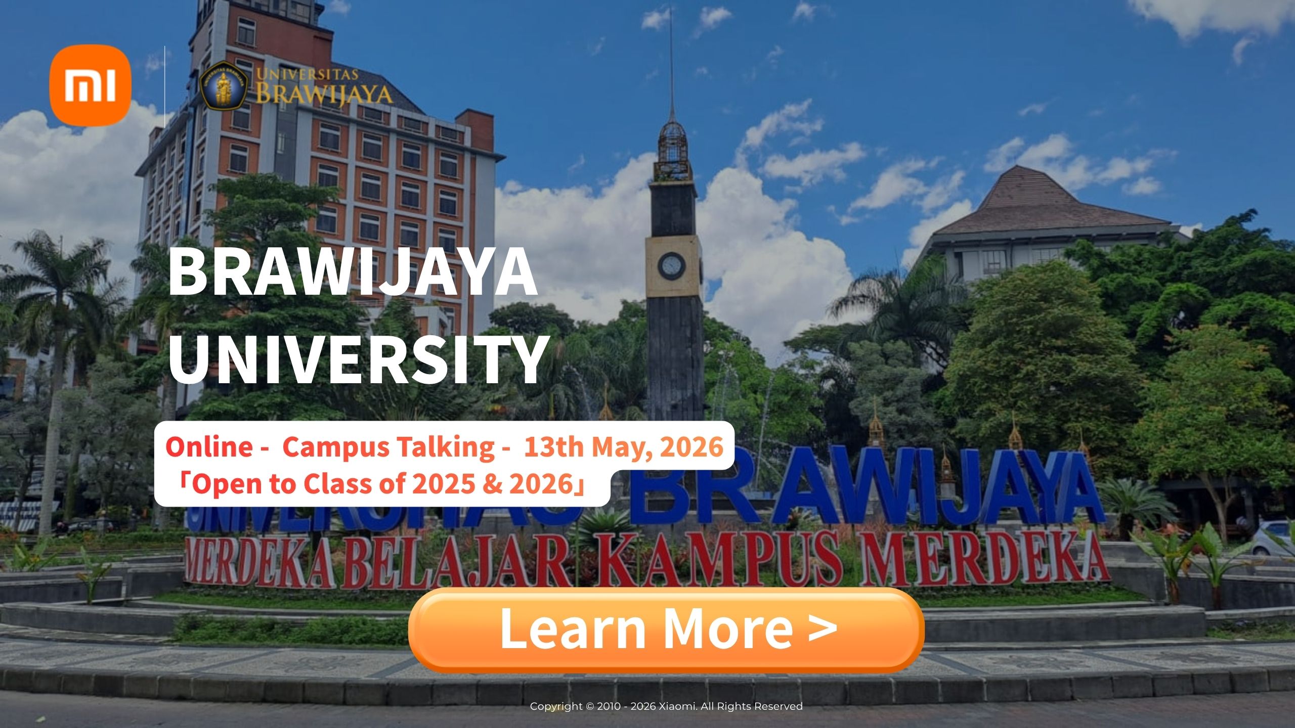 Indonesia Online Campus Talk - Brawijaya University